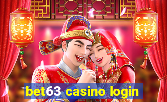 bet63 casino login